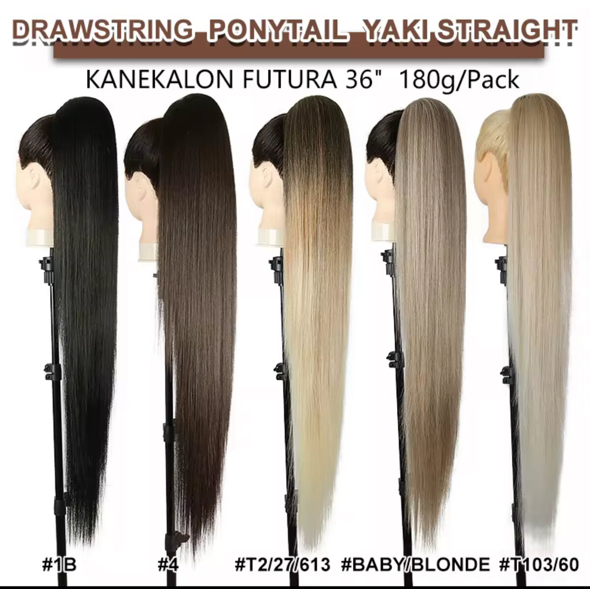 Postiche Queue de Cheval 36''