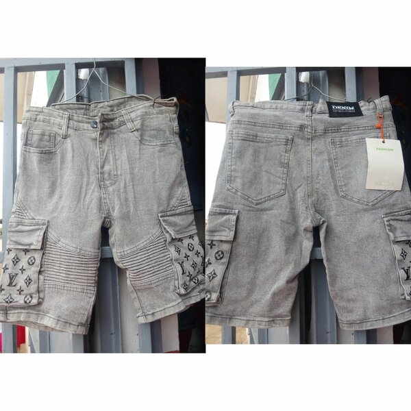 Shorts cargo en jean