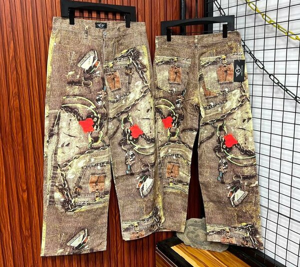 Jeans imprimés tendance