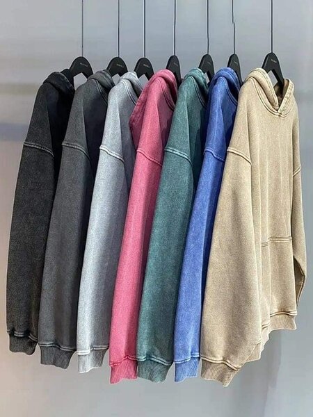 Sweat à capuche multicolore