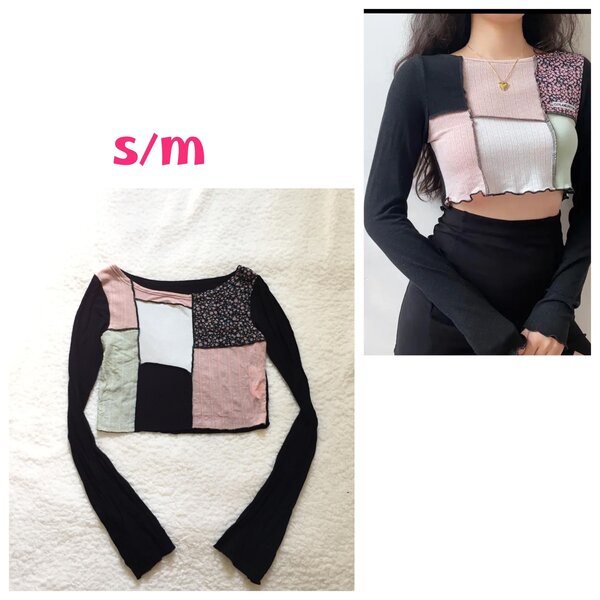 Salaula crop tops and tops
