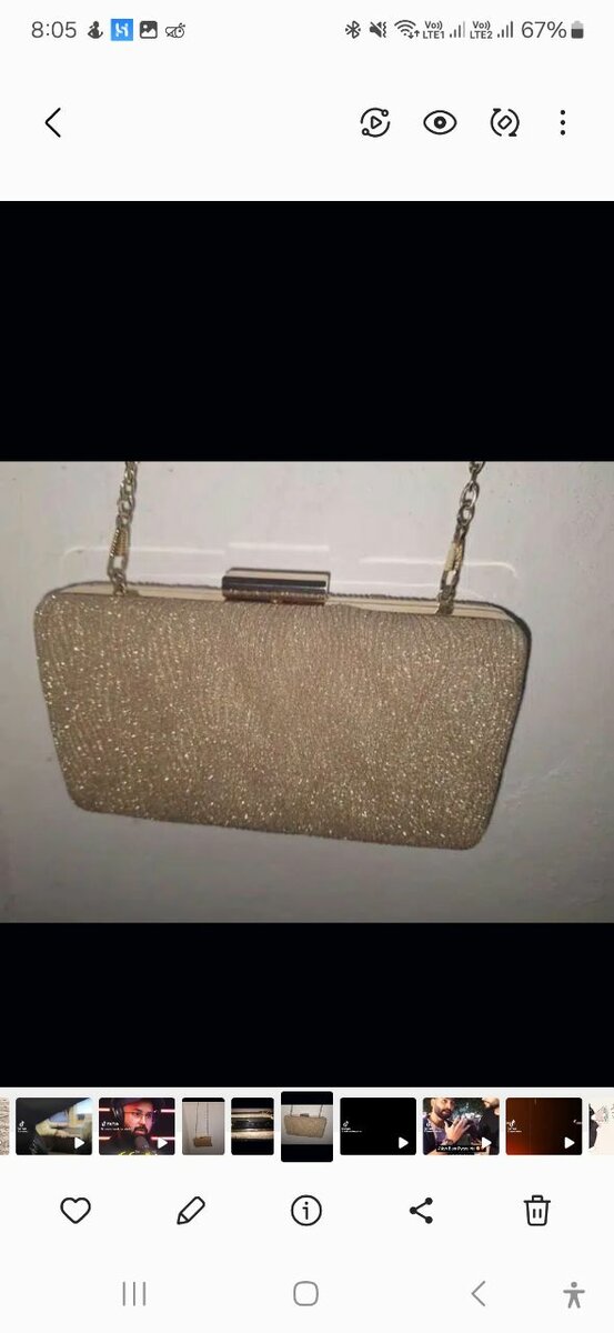 Golden clutch