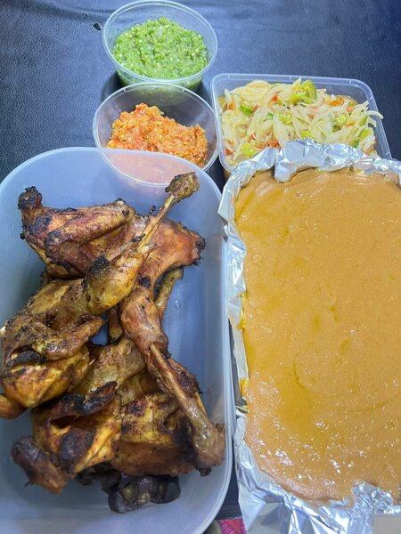 Assortiment de Repas Africains