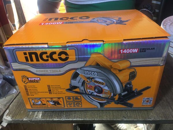 SCIE CIRCULAIRE 1400W ING-CO OUTIL