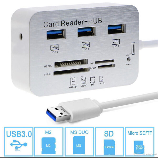 Lecteur de cartes USB 3.0