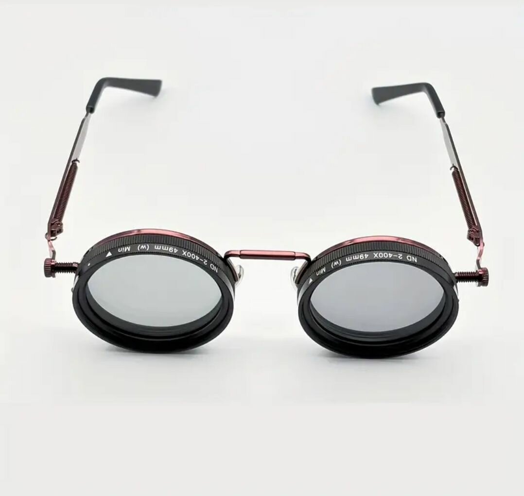 Lunettes Steampunk à Lentilles Réglables
