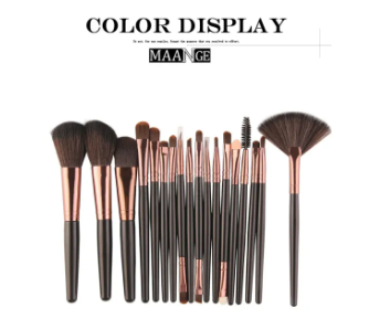 18Pcs Makeup Brushes Tool Set Cosmetic Powder Eye Shadow Foundation Blush Blending Beauty Make Up Brush Maquiagem