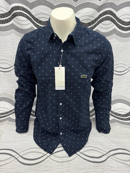 Chemise à pois pour homme