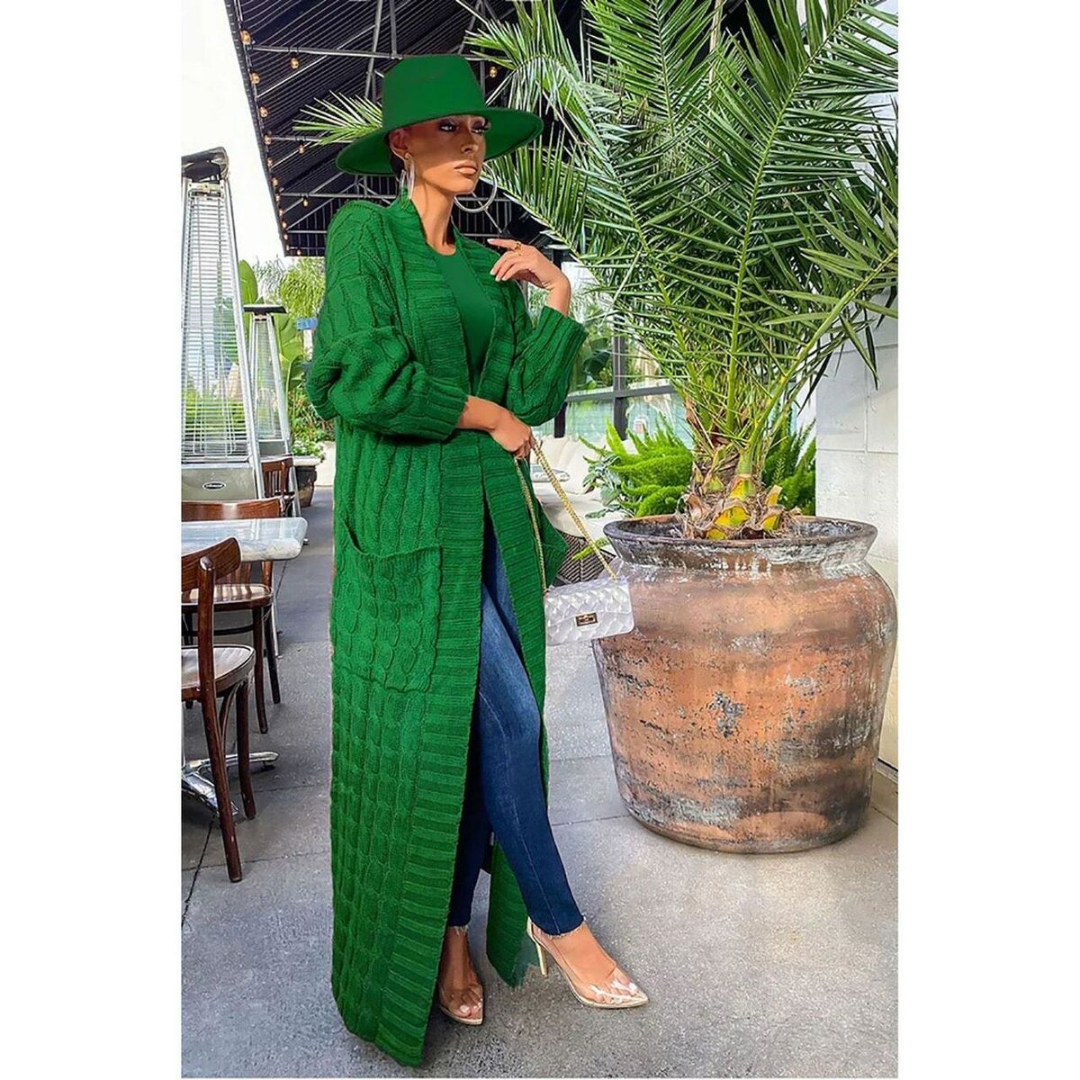 Ladies long cardigans