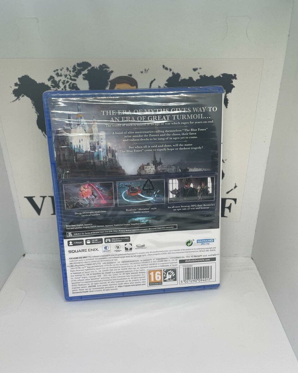 The DioField Chronicle CD PS5