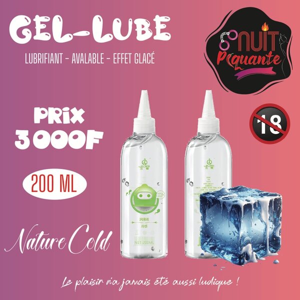 Lubrifiant effet Glacé 200ml