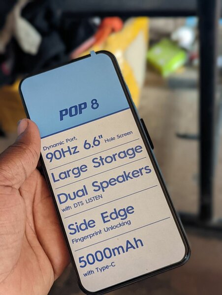 Tecno pop 8