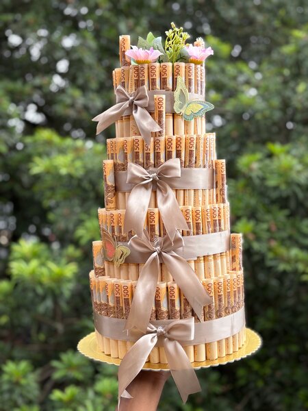 Gâteau de Billets Décoratif