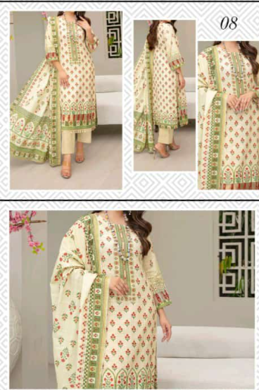 Three-piece with print