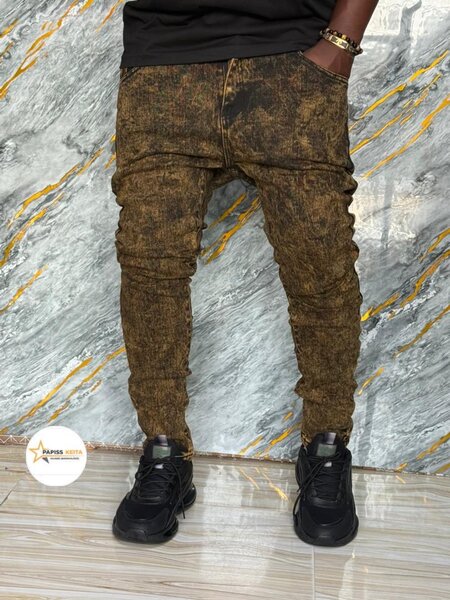 Jeans slim fit homme stylé