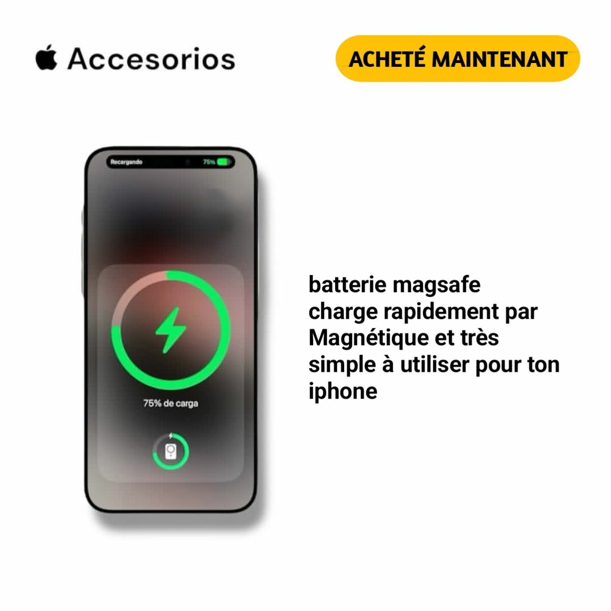 Batterie park magsafe apple