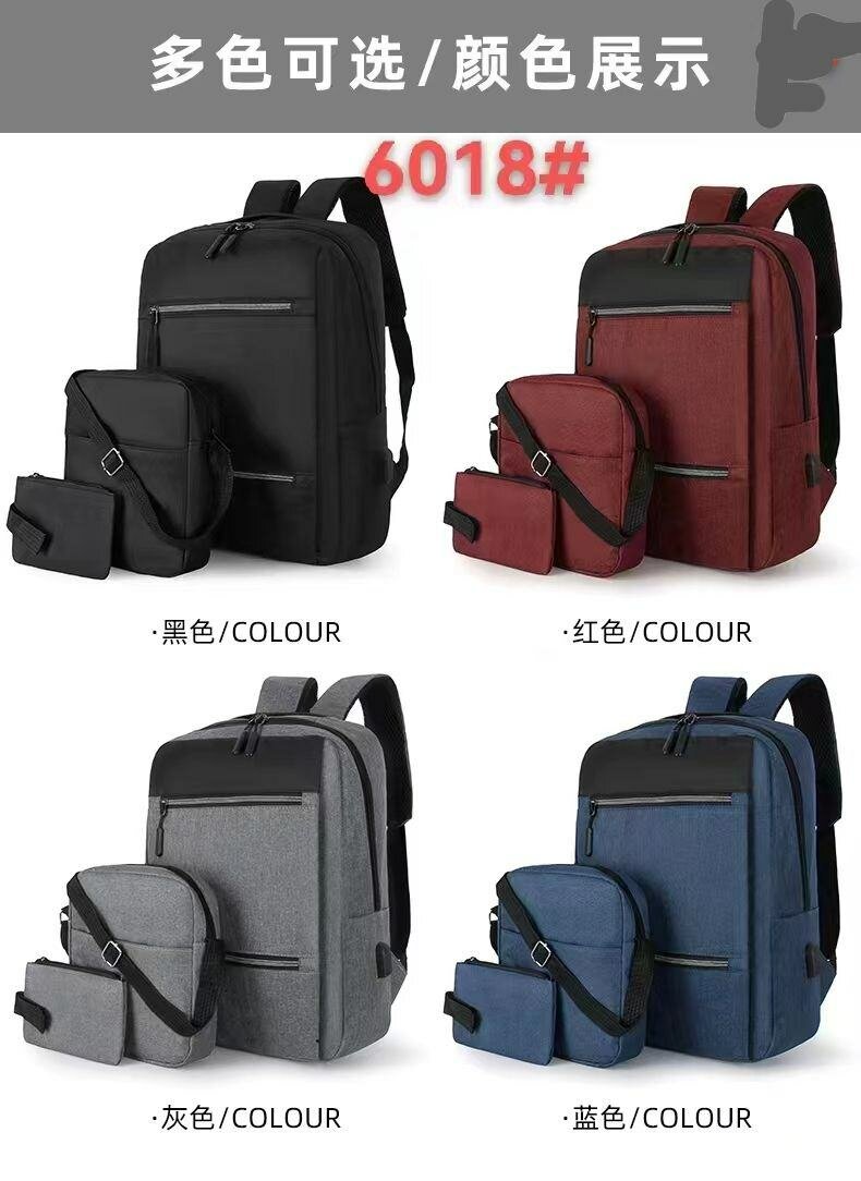 3 in 1 waterproof laptop travel backpack school bag