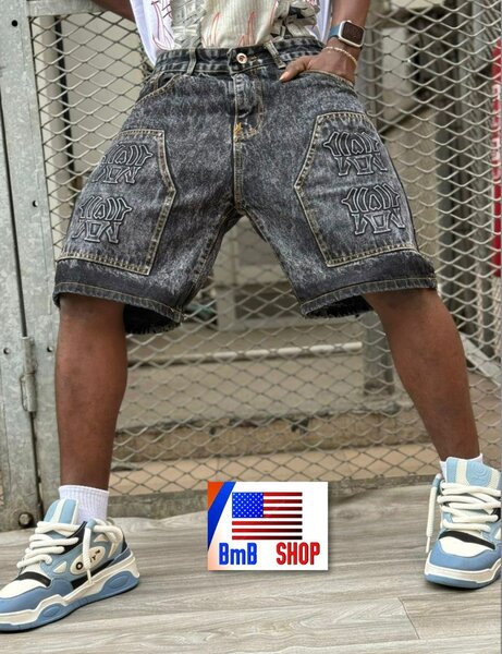 Shorts en jean stylé homme