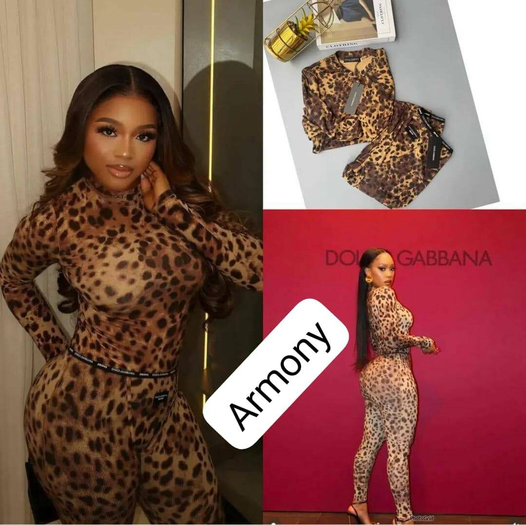 Combinaison imprimée chic