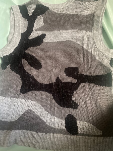 Gilet camouflage moderne