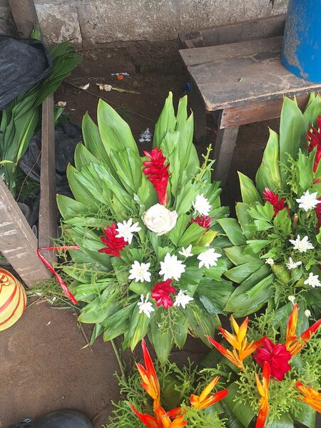 Bouquet en face .