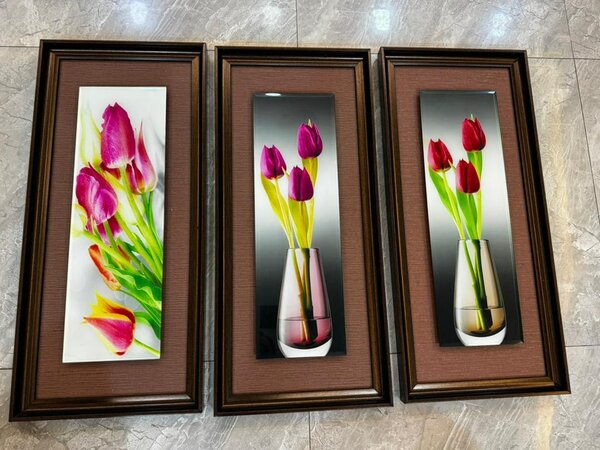 Tableau mural moderne floral