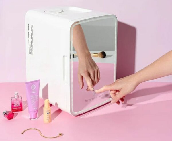 Beauty Fridge with Mirror and LED
