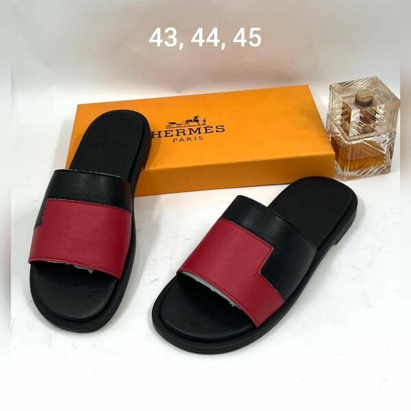 Men Leather slippers