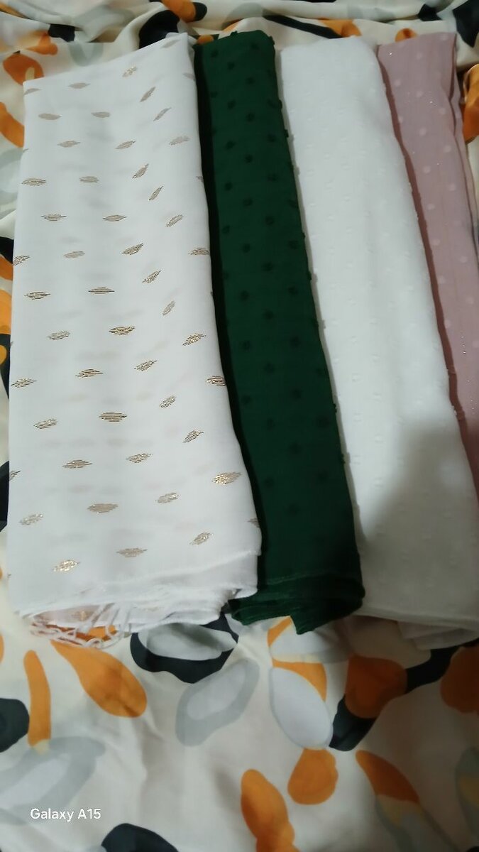 Tissus en mousseline élégants