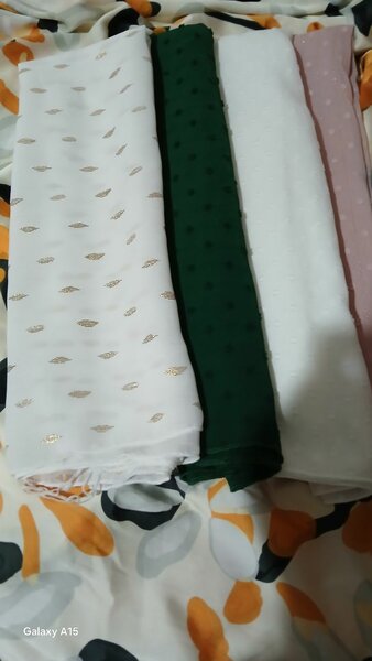 Tissus en mousseline élégants