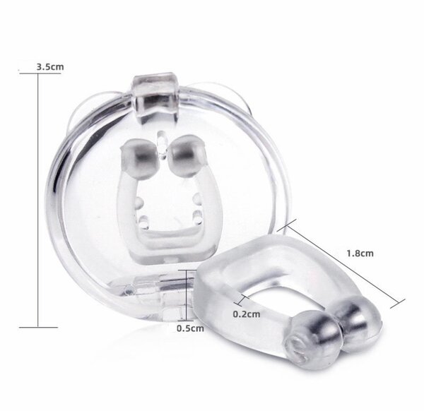 Anti -snoring clipper