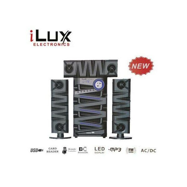Ilux Mini Chaine 3 Baffes 1 Woofer 3.1 - ILHT-340 - USB -