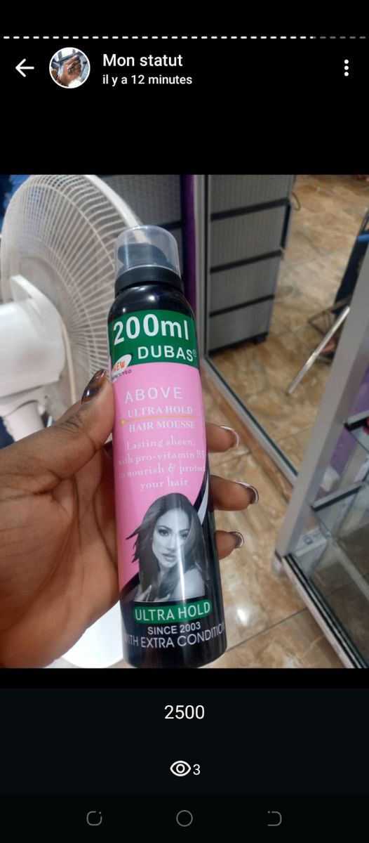 Produits pour cheveux