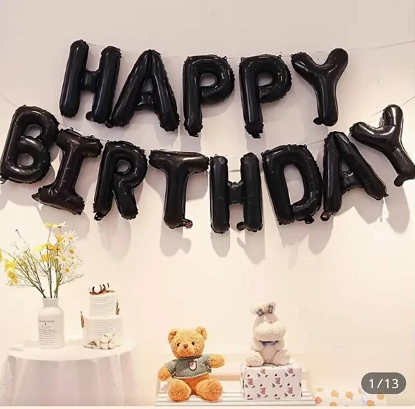 Ballons Anniversaire Lettre