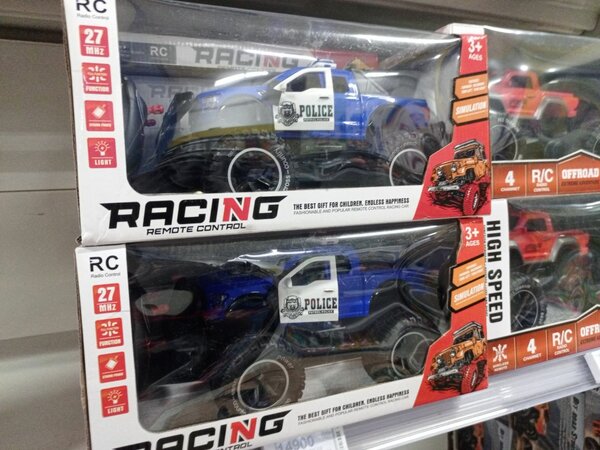Voiture RC Police Tout-Terrain