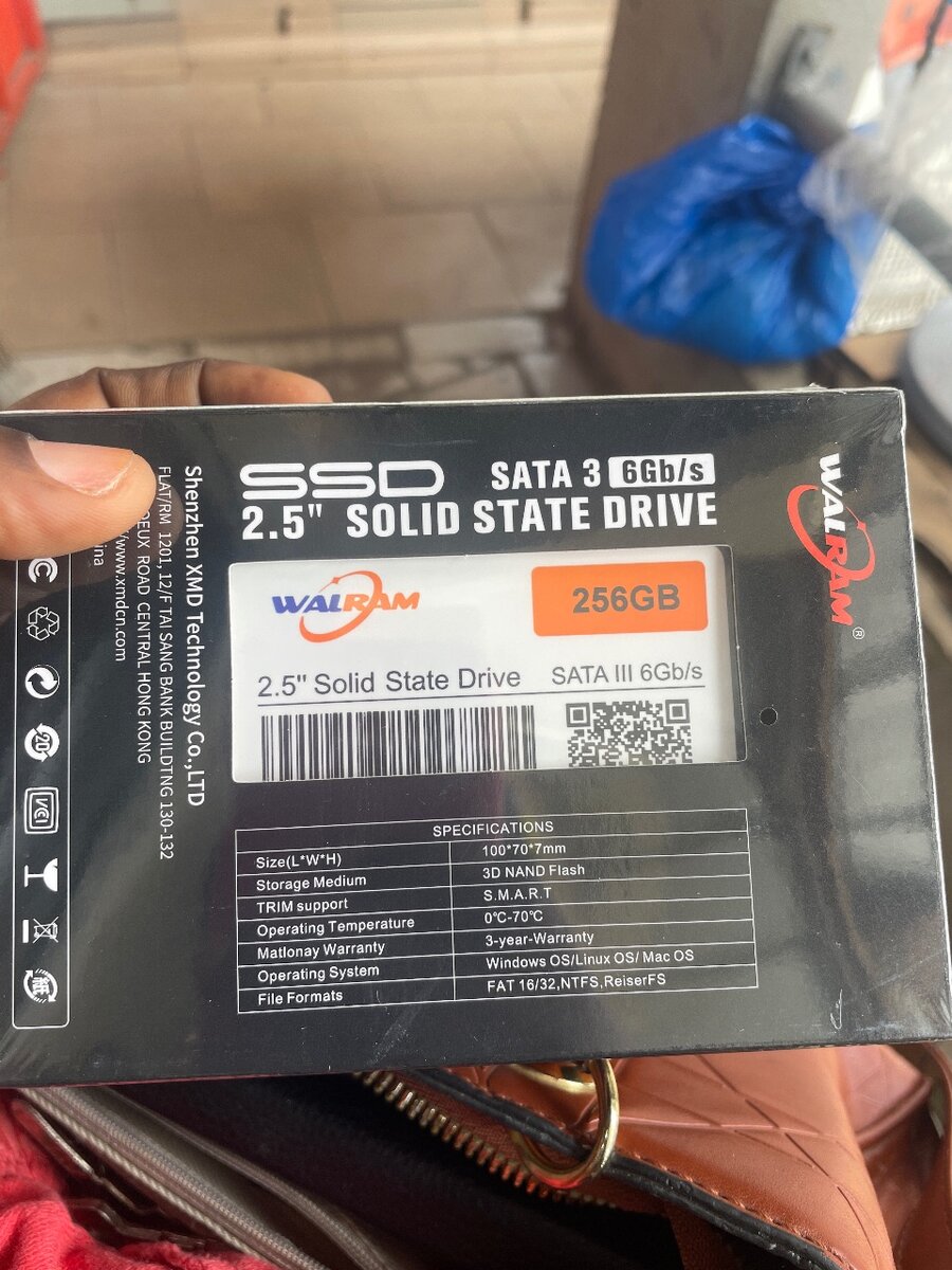 SSD WALRAM 256GB SATA III