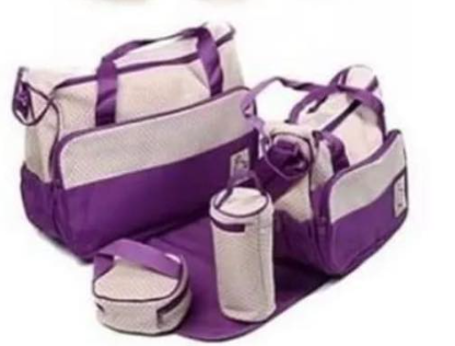 set of bags for mommy violet