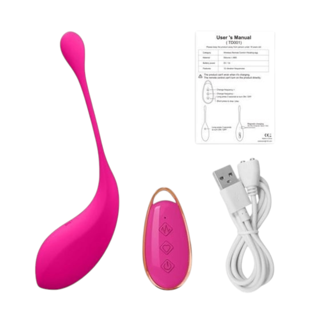 Vibro Masseur avec télécommande