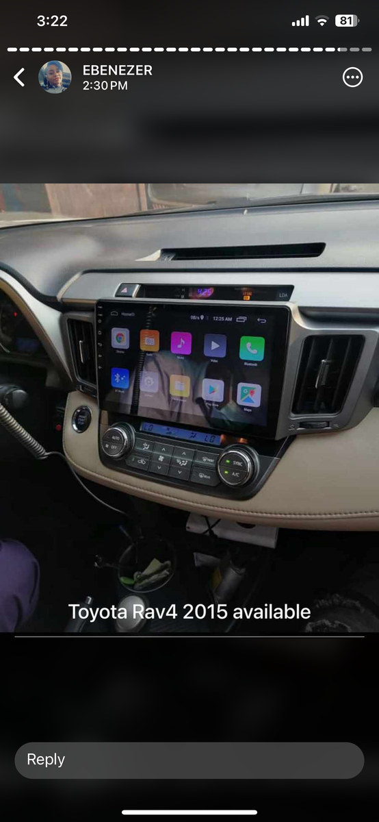 Toyota rav4 Android 2014