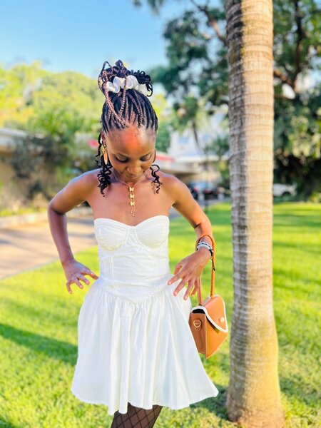 Thrift women mini dress