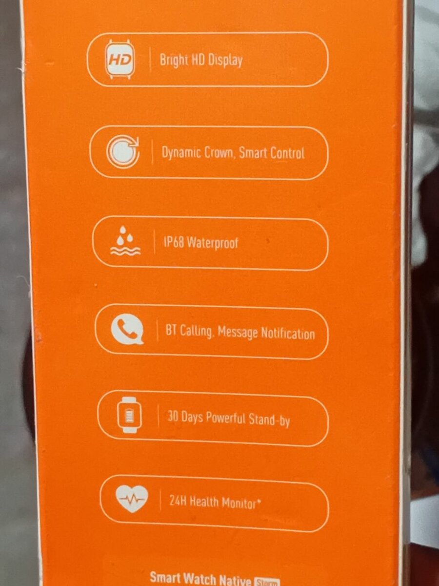 Montre Connectée Native Storm