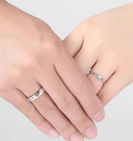 Bagues de Couple Amour Éternel