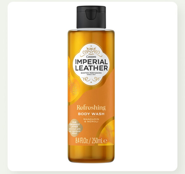 IMPERIAL LEATHER BODYWASH, MANDARIN & NEROLI