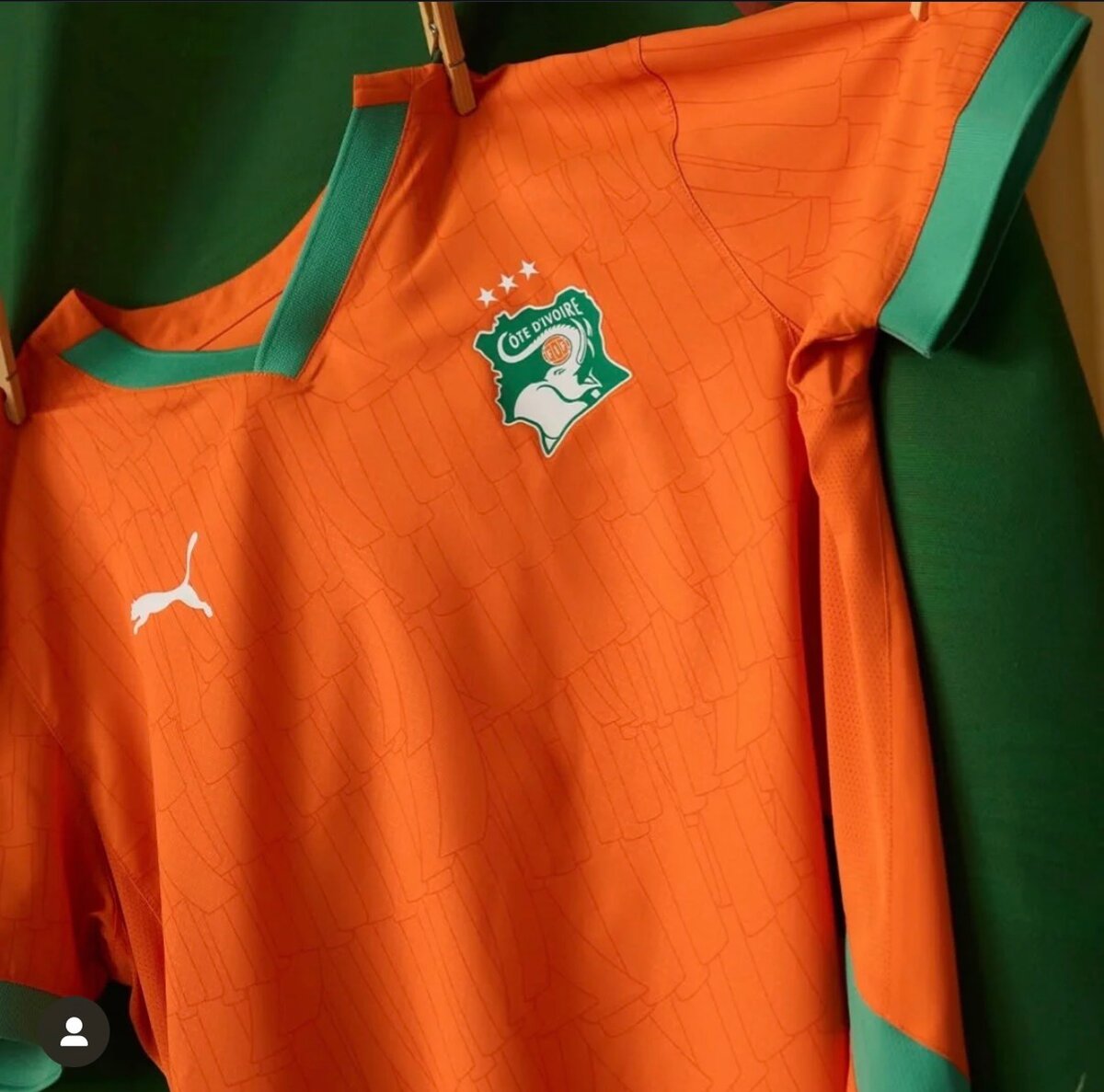 Maillot Équipe Côte d'Ivoire