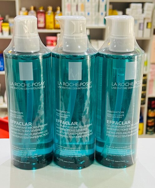 La roche posay effaclar face and body wash