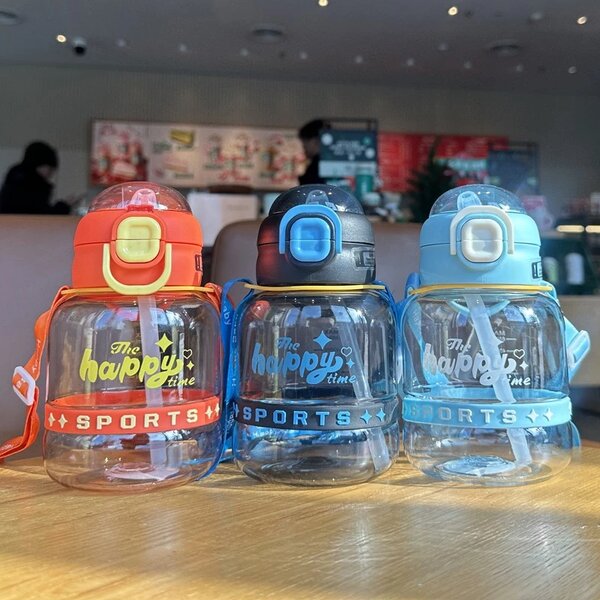 Bouteille d'eau sportive colorée