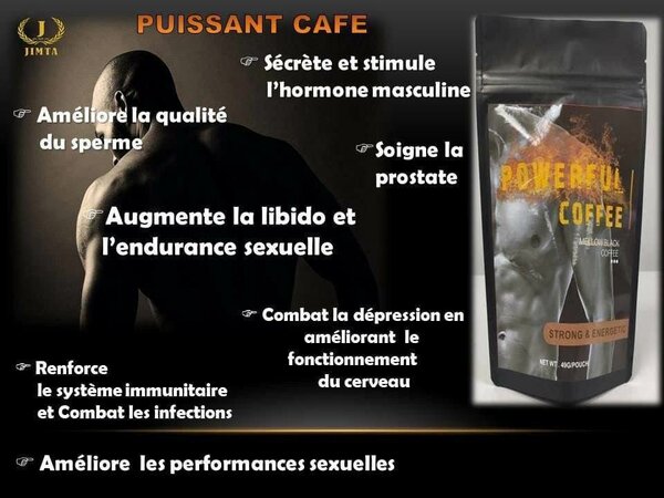 Café Énergisant Pour Hommes