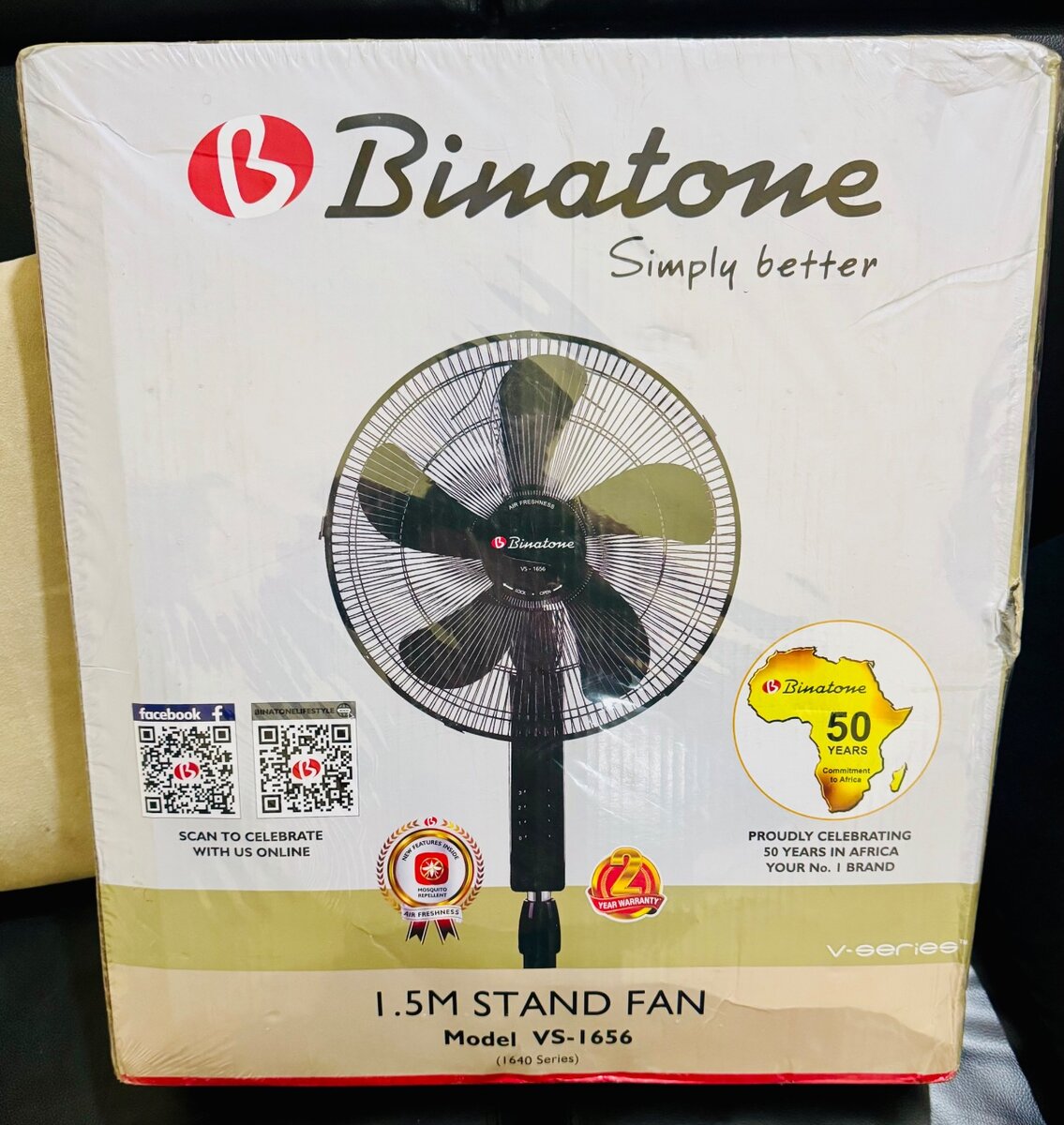 Ventilateur binatone anti-mous