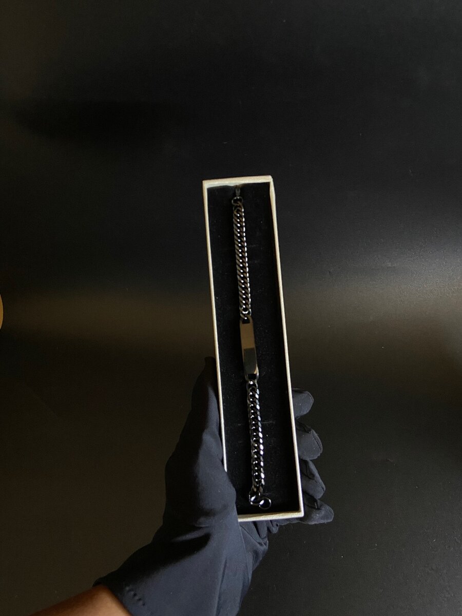 Black Stainless Steel Bracelet