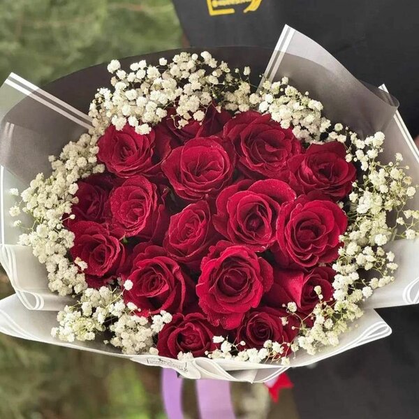 Bouquet de roses élégant